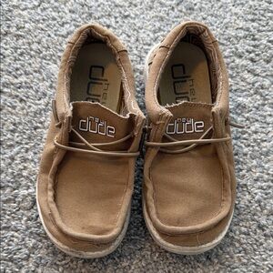 Hey Dude Kids' Brown slip on shoes